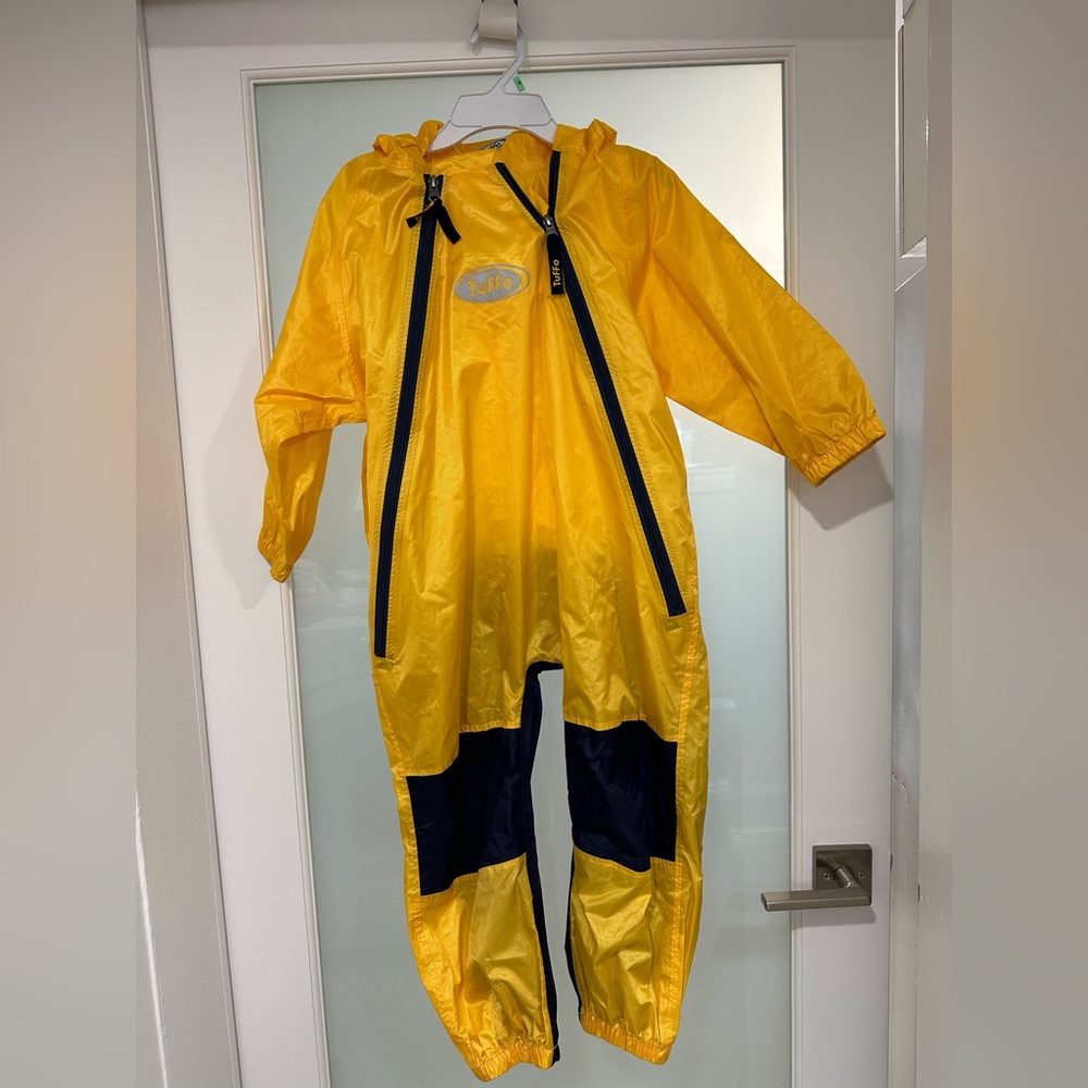 Yellow Tuffo Muddy Buddy Suit 5T